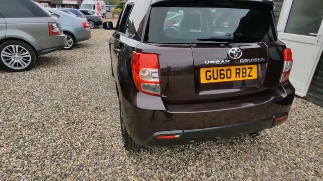 2010 Toyota Urbancruiser D-4D SUV 1.4 Manual Diesel