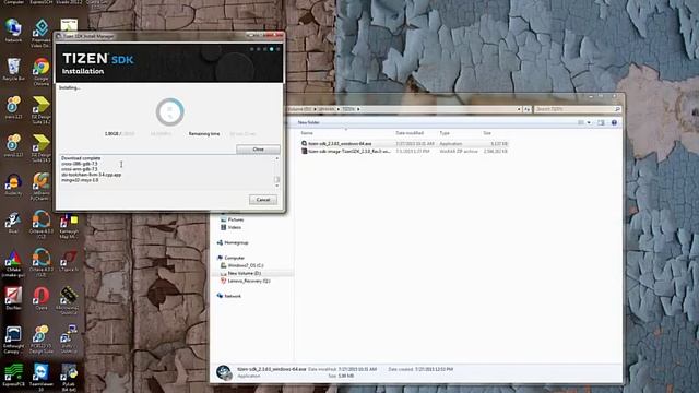Tizen SDK Offile Installation on Windows 7 смотреть онлайн