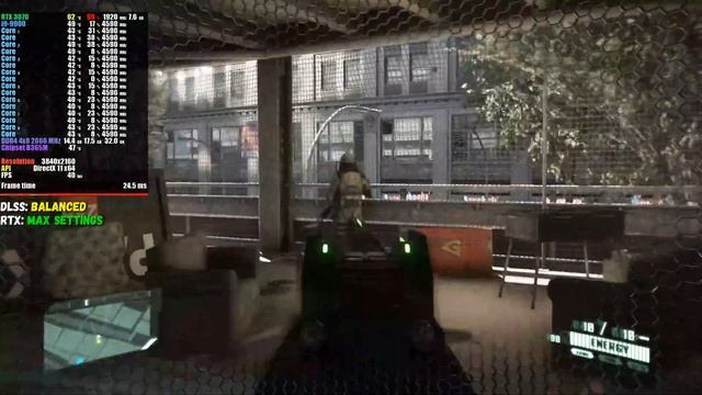 Crysis 2: Remastered — MAX Settings | DLSS✔/RTX✔ 4K (i9-9900 & RTX3070) | Performance Test смотреть онлайн