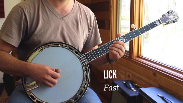 The Banjo Licks of Scott Vestal: Melodic I-V-I Lick for lots of songs! смотреть онлайн