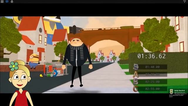 Бабушка Шошо спасет ГРЮ ! игра Minions Adventure Obby : Despicable Forces / ROBLOX смотреть онлайн