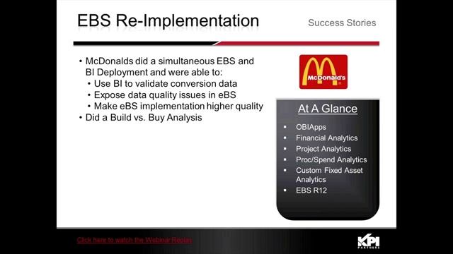 Webinar: Simultaneous Projects: The Oracle BI Applications Deployment During an ERP Upgrade смотреть онлайн