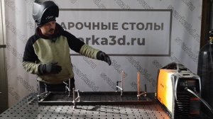 Сварил тележку для полуавтомата на СВАРОЧНОМ СТОЛЕ DIY