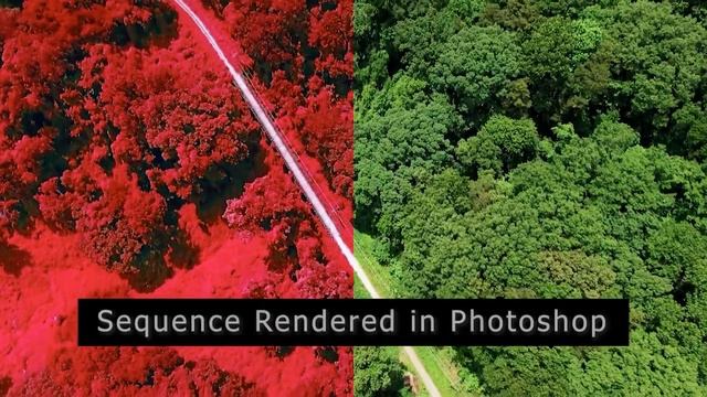INFRARED Film Emulation Photoshop Actions by PsdFilm - Video Demo смотреть онлайн