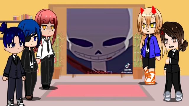 ChainsawMan React to Denji as Sans from Undertale 1/? смотреть онлайн