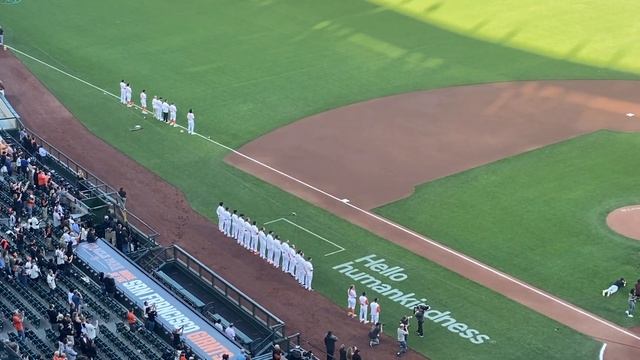 Metallica Performing the Star Spangled Banner at Oracle Park San Francisco 5/24/22 ?? смотреть онлайн