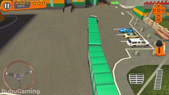 Real Monster Truck Car Racing Driving Test - Trucker Parking Simulator #1 - Android iOS Gameplay смотреть онлайн