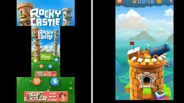 Blocky Castle [ Level 1-7 ] gameplay смотреть онлайн