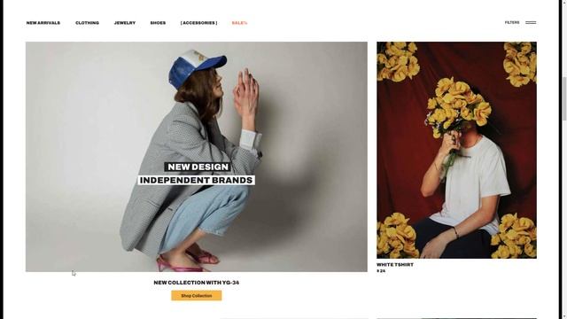 UpCreators Creative Agency Template for Figma ecommerce web design смотреть онлайн
