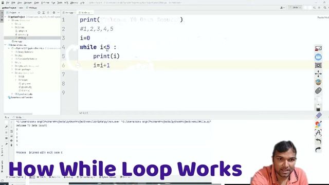 How While Loops Works in Python | Krish Naik смотреть онлайн