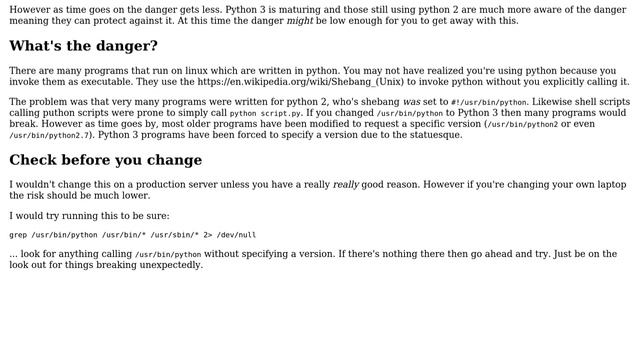 Unix & Linux: Is it safe to add new python version to PATH? (2 Solutions!!) смотреть онлайн