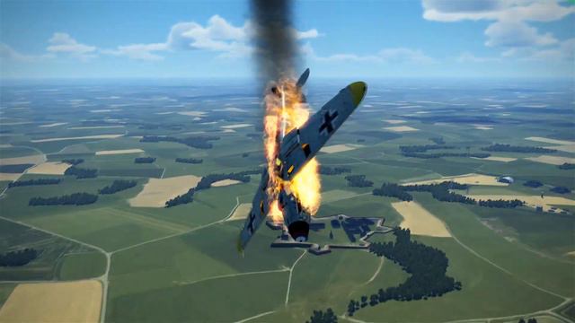 Ла-5ФН Кипелов "Дыхание тьмы" IL-2 Sturmovik Great Battle La-5FN GunCam смотреть онлайн