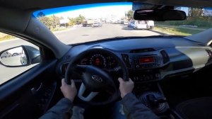 2013 Kia Sportage (2.0 AТ) POV test drive