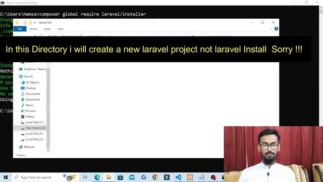 How to Create Laravel Project || How to Install Laravel in windows 10 #laravel #myacademy смотреть онлайн