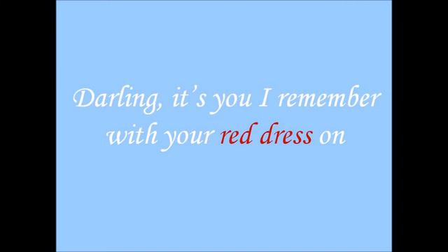 Red Dress (Lyrics) - Lucy Hale & Joe Nichols смотреть онлайн