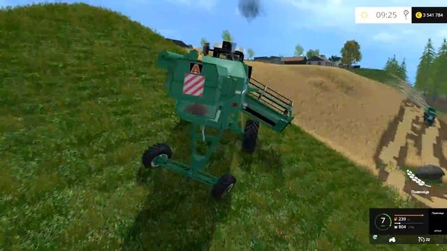 Farming Simulator 15 AUTOLEVELING COMBINES ARBOS 705A4L смотреть онлайн