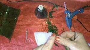 ЛАНДЫШИ из бутылок. Конвалии)  Flowers from bottles