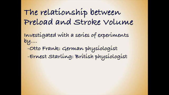 Cardiac Preload & Frank-Starling Law (simply explained) . смотреть онлайн