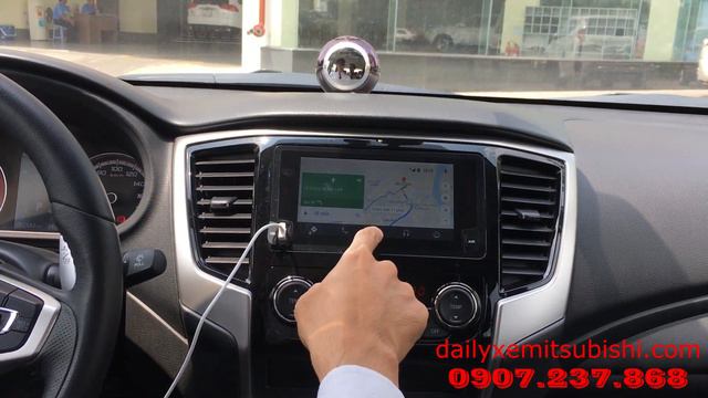Cách Kết Nối Màn Hình Xe Mitsubishi Outlander/Triton/Pajero Với điện Thoại