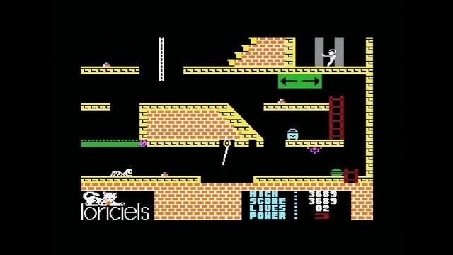 DHG #17 Обзор игры Infernal Runner для Commodore 64 и Amstrad CPC смотреть онлайн