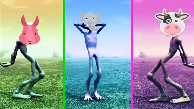 #dametucosita #greenalien Alien Dance With Song Dame Tu Cosita/Green Alien Dance/Blue Alien Dance