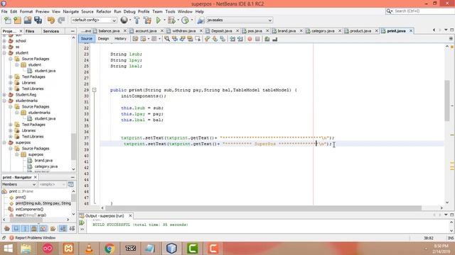 Inventory Management System in Java part 18 Print Receipt смотреть онлайн