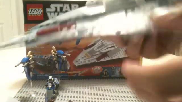 LEGO Star Wars 7868 Mace Windu's Jedi Starfighter™ Review смотреть онлайн