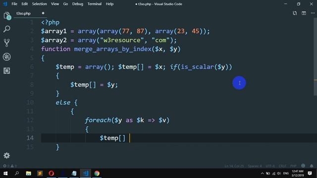 How to Combine and Merge Arrays in PHP смотреть онлайн