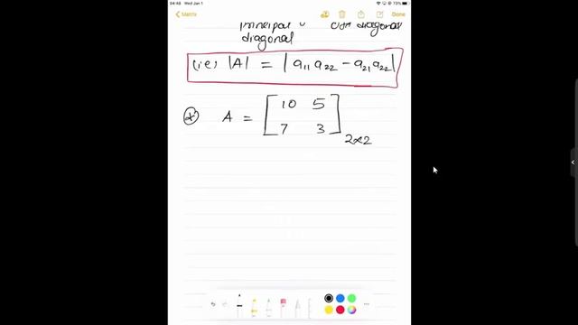 Machine Learning Tutorial Python Mathematics : 7. Determinants of a Matrix смотреть онлайн