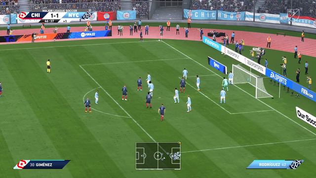 FIFA 22- Chicago Fire vs New York City FC - MLS - Next Gen - Gameplay смотреть онлайн