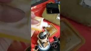 Замена сетки на Бензонасосе Mitsubishi Padjero io (Pinin)