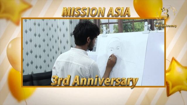 Celebrating Mission Asia TV Network's anniversary! pencil sketch of Pastor Jabran Inayat, #sketch смотреть онлайн
