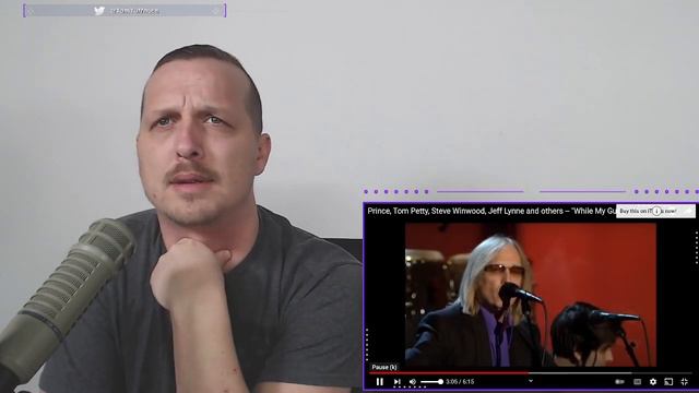 Prince, Tom Petty, Steve Winwood - While My Guitar Gently Weeps REACTION | TomTuffnuts Reacts смотреть онлайн