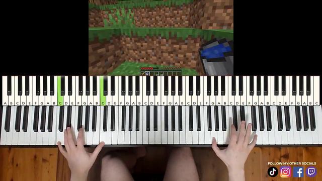 Minecraft Dream Flying Boat Music on Piano смотреть онлайн