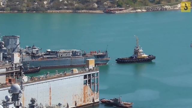 Проводил в последний поход БПК "Керчь" смотреть онлайн