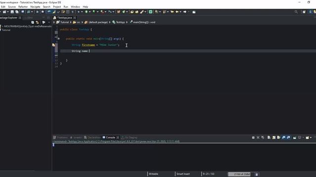 Java Class String - Java Tutorial For Absolute Beginners смотреть онлайн