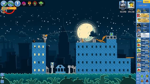 Angry Birds Friends Tournament - Week 149 - All Levels - No Power-UPS смотреть онлайн