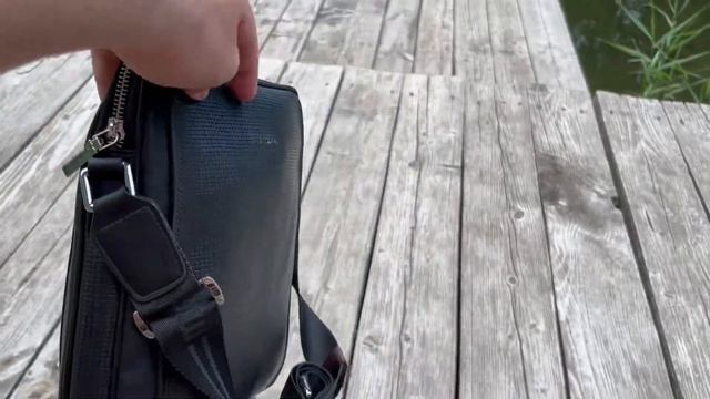 Элегантная мужская сумка планшет из кожи смотреть онлайн