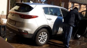 Как помыть проёмы авто.