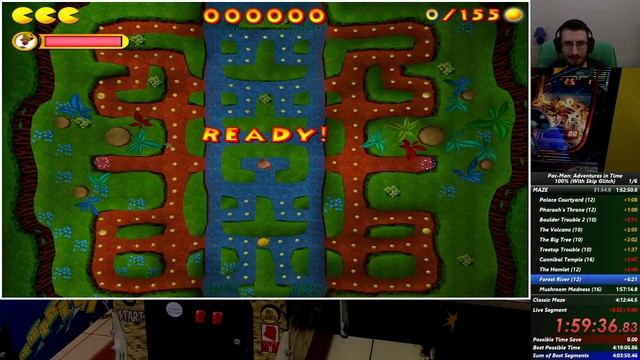 Pac-Man: Adventures in Time (100% Speedrun - 3:55:16) [Former WR] смотреть онлайн