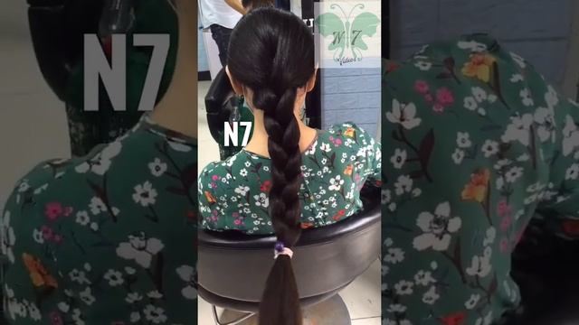 Long and thick hair girl hair play & haircut смотреть онлайн
