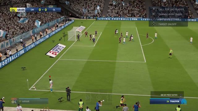 Olympique Marseille vs Olympique Lyonnais FIFA 19 смотреть онлайн