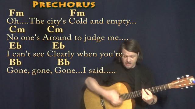 Blinding Lights (The Weeknd) Guitar Cover Lesson in Cm with Chords/Lyrics смотреть онлайн
