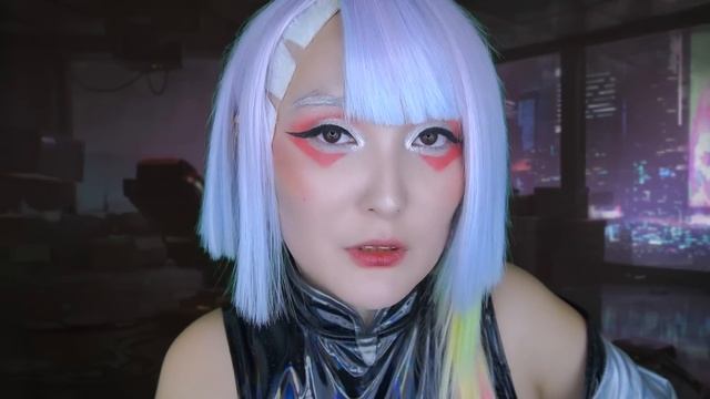 АСМР Киберпанк ? Осмотр глазных протезов ? RP Lucy [+Sub] смотреть онлайн