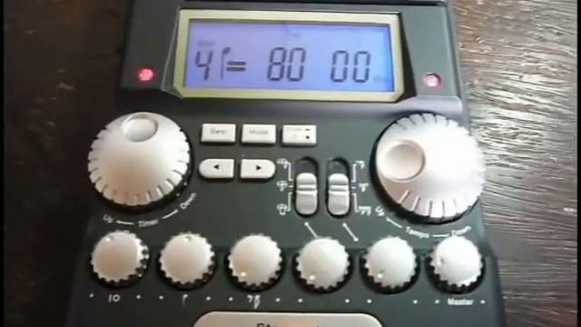 Metrônomo Cherub WRW-106 iRhythm (parte 1) смотреть онлайн