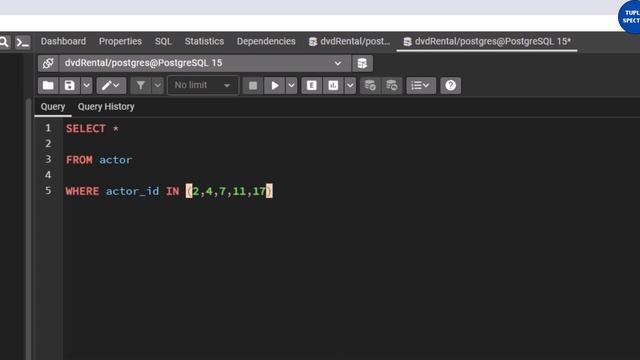 Tutorial 11 – SQL – IN Operator смотреть онлайн