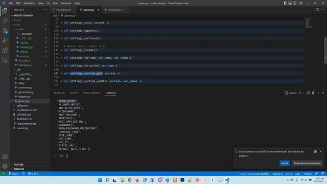 Rocket Django - Open-source Generator and App Customizer | AppSeed смотреть онлайн