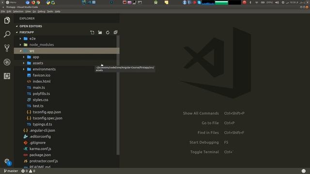 [angular 4+ arabic tutorial] 3- angular project folder structure смотреть онлайн