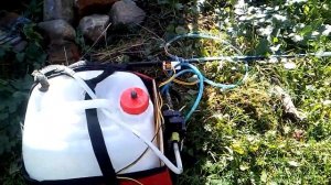 Электрический ручной опрыскиватель своими руками.