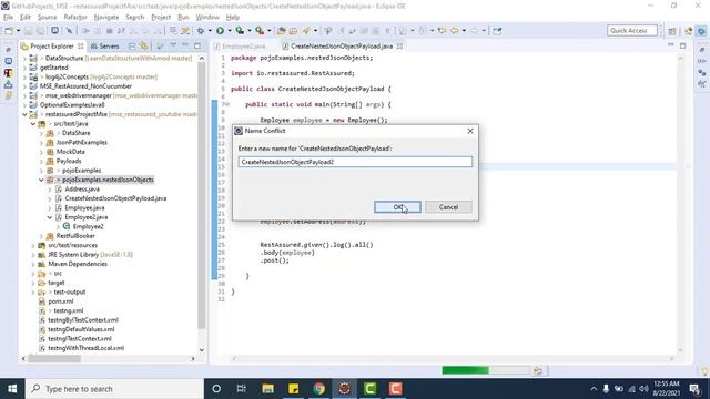 51. |Rest Assured| How To Create Nested JSON Object & Array Payload Using POJO? смотреть онлайн